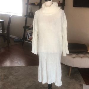 Turtleneck dress